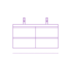 Fixtures Bathroom Vanity Ikea Godmorgon Odensvik Double Vanity 4 Drawers Slot Craft Design Svg File, Free Vectors File